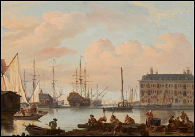 De haven van Amsterdam, Scheepvaartmuseum