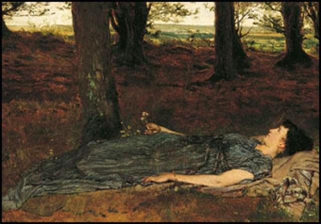 Reflective mood, Sir  Lawrence Alma-Tadema, Singer