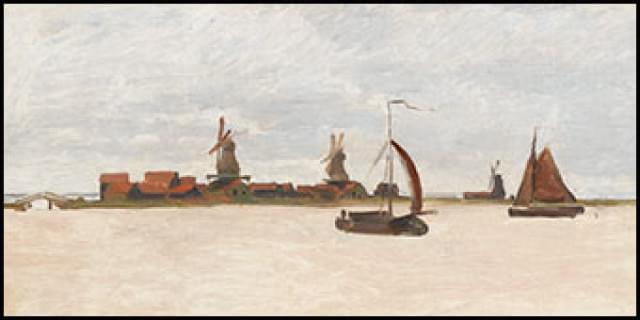 De Voorzaan en de Westerhem, Claude Monet, Zaans Museum