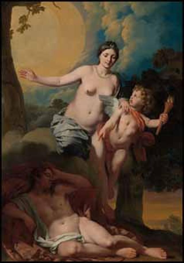 Selene en Endymion, Gerard de Lairesse, Rijksmuseum Twenthe