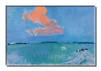 Fridge magnet: The Red Cloud, Piet Mondriaan