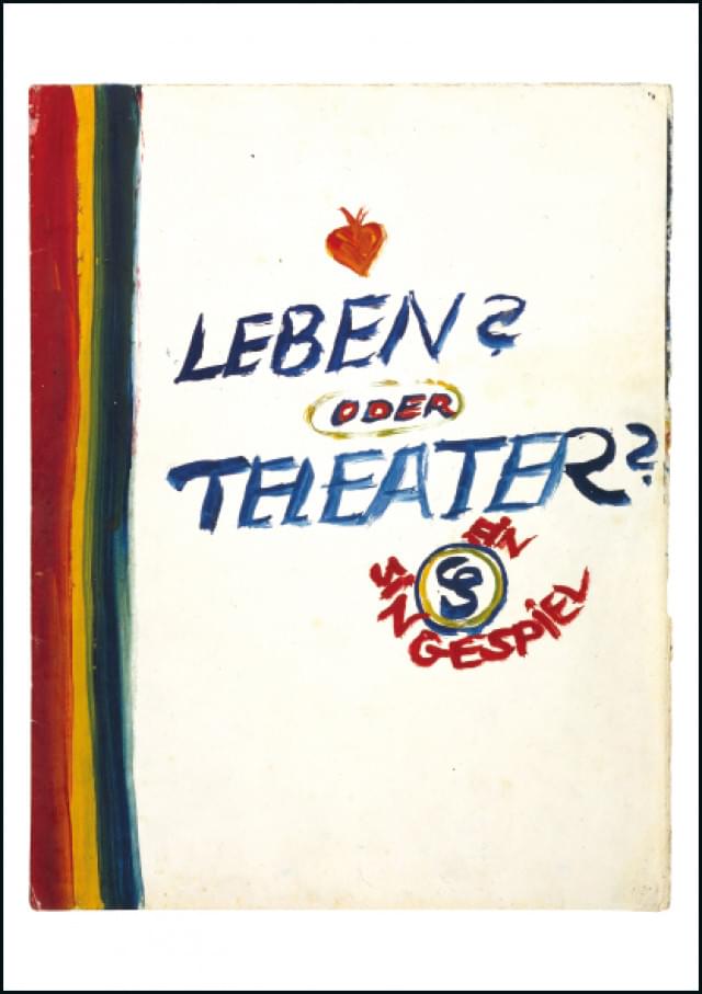 Gouache from Leben? oder Theater? Charlotte Salomon, JHM