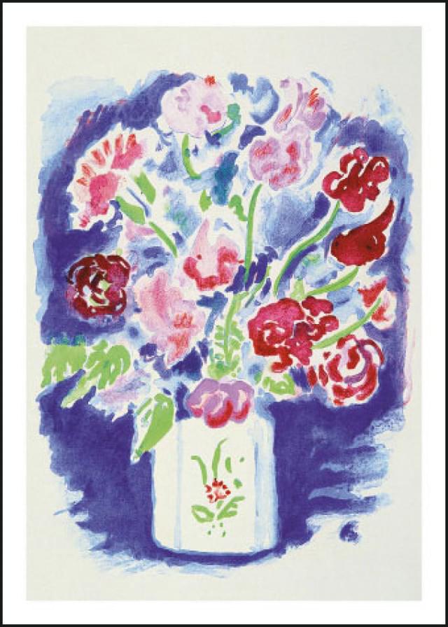 Bouquet of flowers-Pois de Senteur, Kees van Dongen