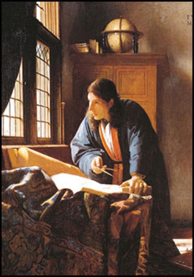 The géographer, Vermeer